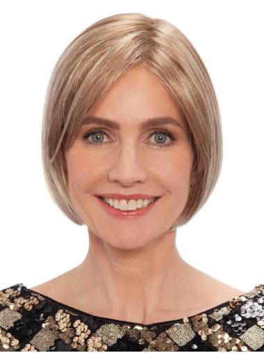 Short Straight 100% Hand-tied Synthetic Short Wigs Health & Beauty