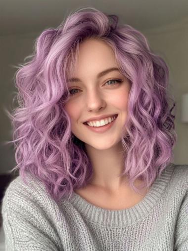 Medium Wigs For Women Synthetic Layered 12" Wigs