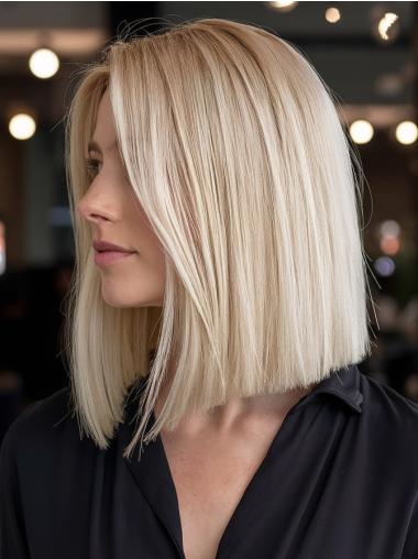 Women'S Wigs Medium Synthetic Bobs 12" Straight Wigs