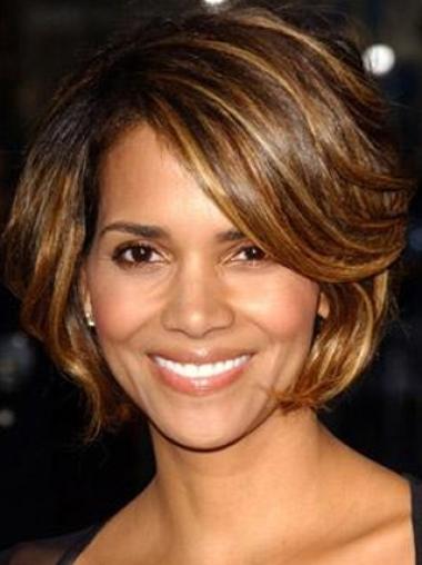 Full Lace Halle Berry Short Cut Wig 8 Inches