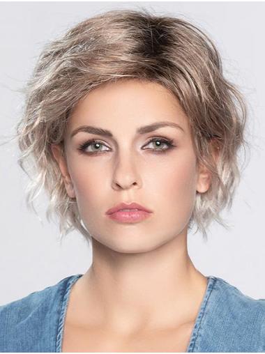 Ombre/2 tone Wavy Synthetic 8" High Quality Short Hair Wigs