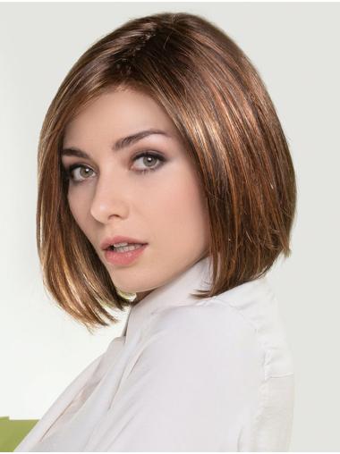 Auburn Straight Synthetic 12" Designed Monofilament Wigs