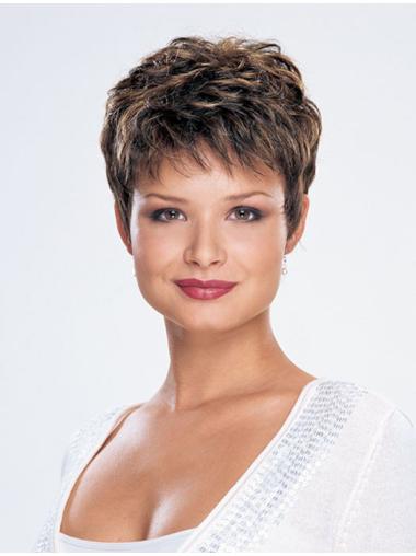 Cropped Monofilament 5 Inches Fabulous Synthetic Wigs