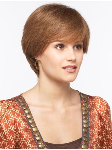 Short Monofilament 8 Inches Modern Synthetic Wigs