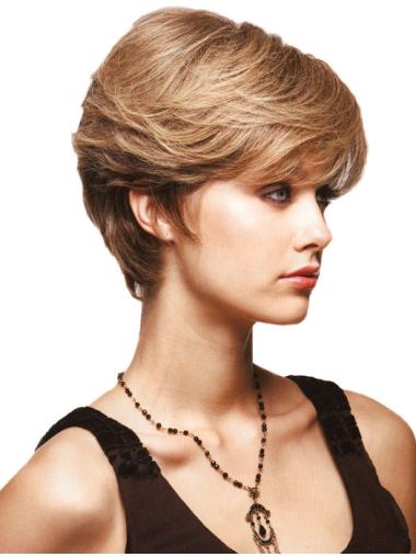 Short Monofilament 8 Inches Online Synthetic Wigs