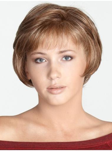 Chin Length Monofilament 8 Inches Fabulous Synthetic Wigs