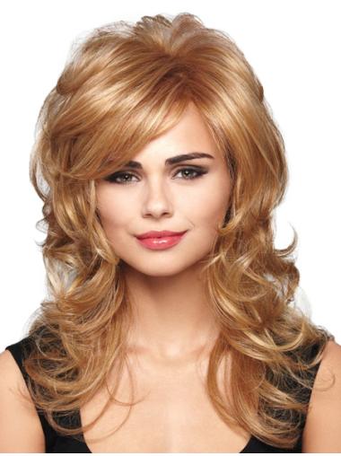 20 Inches Capless Wavy Affordable Long Hair Wig