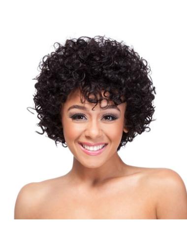 Capless Classic Auburn Women'S Short Curly Synthetic Wigs