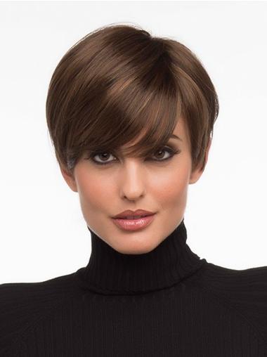 Boycuts Straight Synthetic No-Fuss Monofilament Wigs