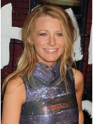 Blonde Wig Long Straight 21 Inches Ideal Blake Lively