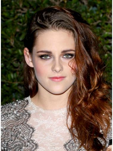 Number 1 Celebrity Wigs Auburn Wavy 22 Inches Perfect Kristen Stewart