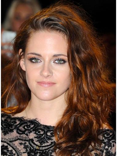 Auburn Wavy 21 Inches Ideal Kristen Stewart Lace Front Celebrity Wigs