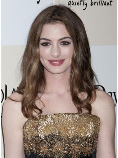 Brown Wavy Long Amazing Anne Hathaway Wigs