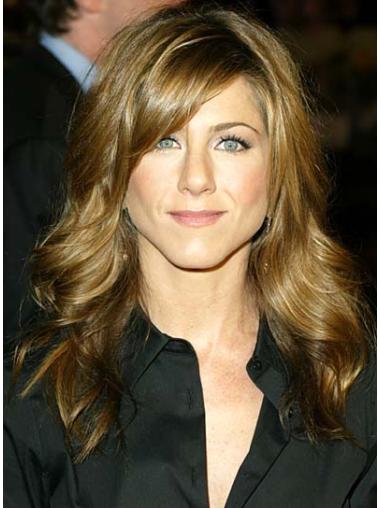 Blonde Wavy Remy Human Hair Amazing Jennifer Aniston Hair Wigs