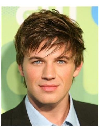 Straight Perfect Natural Looking Wigs For Men