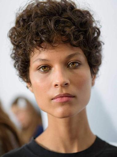 Short Hair Styles Wigs Boycuts Monofilament 4" Wigs