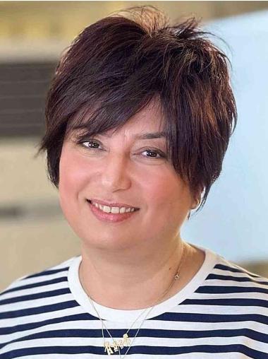 Short Wig Hair Styles Monofilament 6" Boycuts Wigs