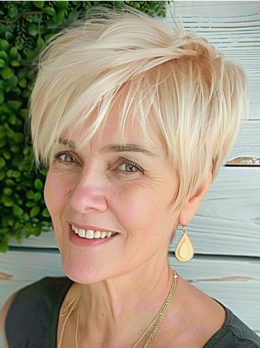 Short Wigs Online Straight 6" Blonde Wigs