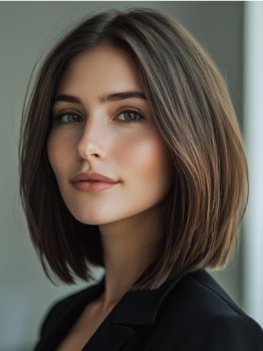 Bob Wig Sale Synthetic Layered Straight Lace Front Wigs