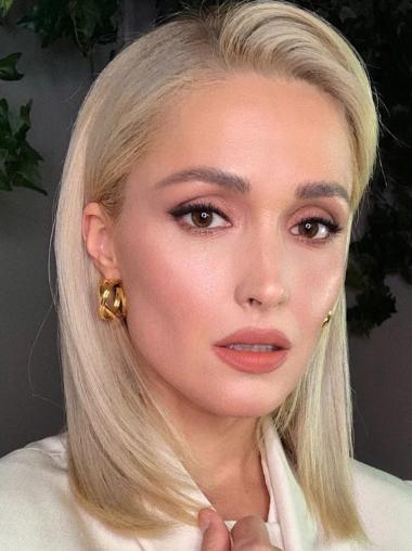 Bob Style Lace Front Wigs Layered 14" Straight Shoulder Length Wigs