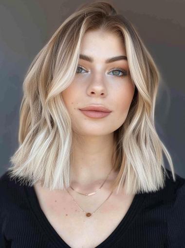 Bobs Wigs Monofilament Shoulder Length 14" Layered Wigs