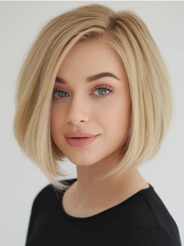 Bob Wig Styles Monofilament Chin Length 10" Layered Wigs