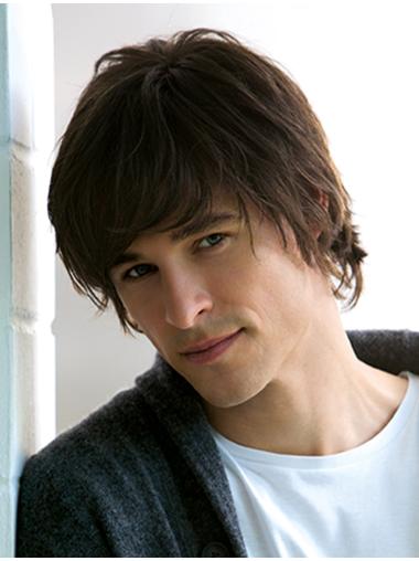 Capless No-Fuss Mens Short Wigs