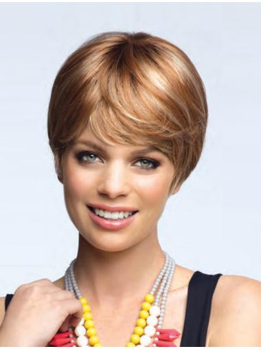 8 Inches Synthetic Boycuts Short Wigs Fashionable