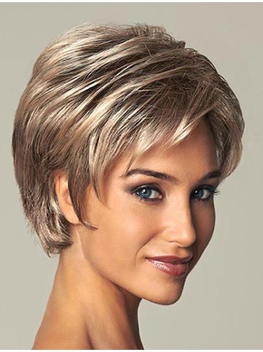 Short Capless 7 Inches Affordable Synthetic Wigs