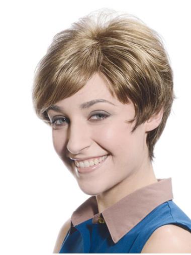 Lace Front Brown Gorgeous Short Synthetic Wigs For Sale