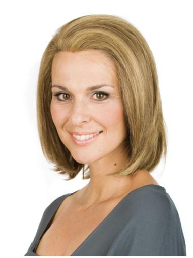 Style Without Bangs Blonde Full Lace Wigs Bob Cut