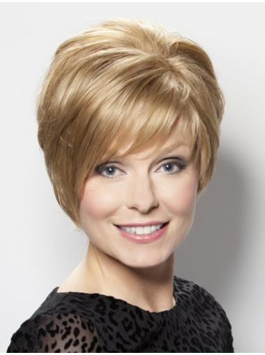 8 Inches Synthetic Layered Trendy Short Wigs