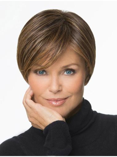 6 Inches Synthetic Boycuts Capless Short Wig