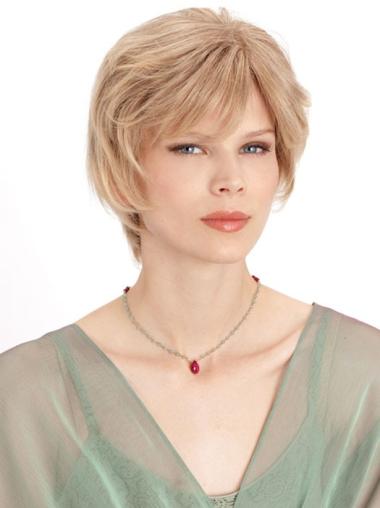 Wigs That Look Real Monofilament Layered Chin Length Online