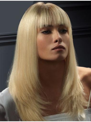 Straight Lace Front Wigs Real Hair 18" Sleek