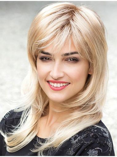 20 Inches Best Monofilament Synthetic Long Layered Wig