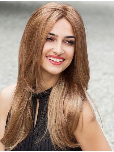 Straight Long 20" Fashionable Lace Front Most Natural Looking Wig