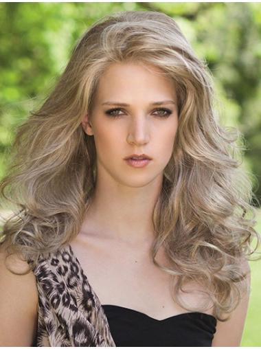 Blonde Wavy Synthetic Soft Pretty Lace Wigs