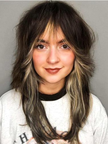 Long Synthetic Wigs Ombre/2 tone Synthetic 18" Wigs