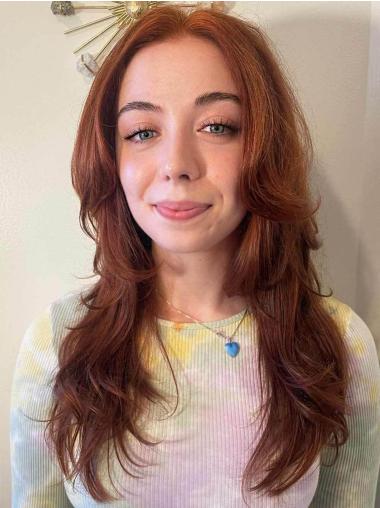 Wigs Long Hair 20" Lace Front Layered Synthetic Wigs