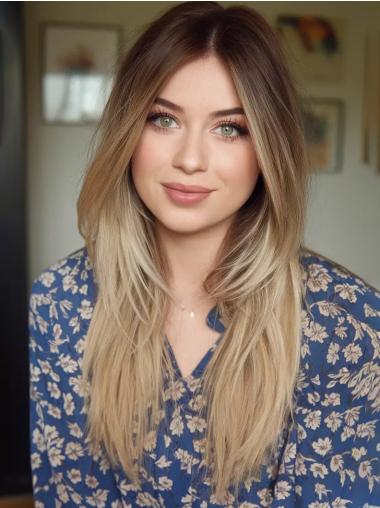 Long Synthetic Lace Front Wigs Ombre/2 tone Synthetic 22" Wigs