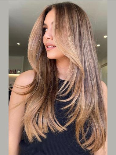 Long Hair Wig Synthetic 20" Monofilament Wigs