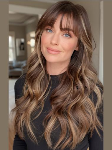 Long Bang Wig 22" Ombre/2 tone Lace Front Wigs