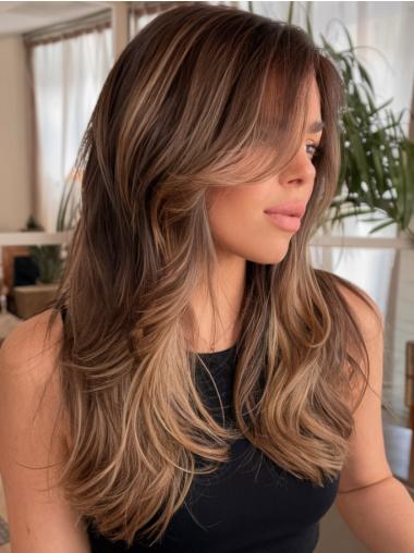 Long Wigs For Sale 20" Monofilament Layered Wigs