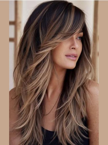 Wigs Long Hair 20" Monofilament Synthetic Wigs