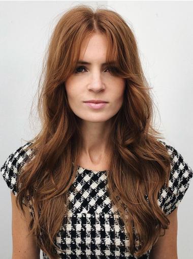 Womens Long Wigs Monofilament Copper 20" Synthetic Wigs