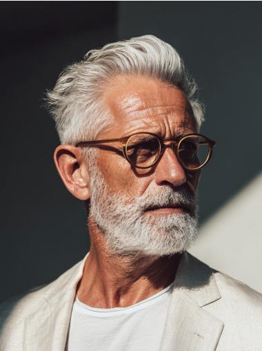 Wig Man Synthetic Cropped Lace Front Straight Wigs