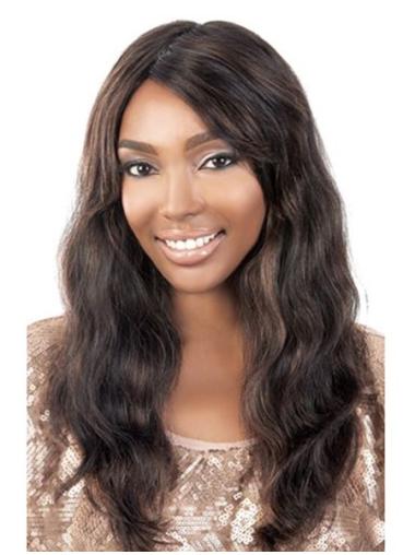 Wavy Without Bangs Long Cheap Wigs For African American Women