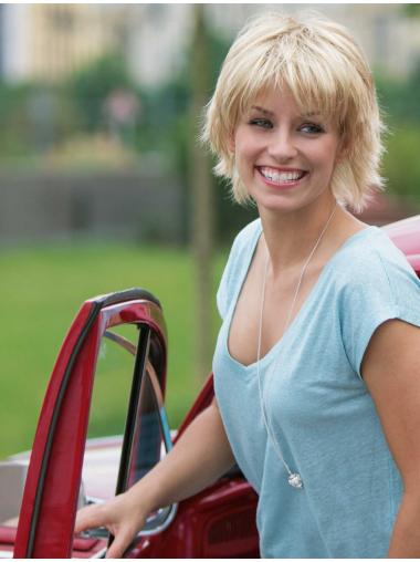 Discount Layered Short 10 Inches Synthetic Wigs