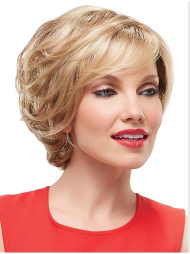 Layered Good Wavy Short Synthetic Wigs